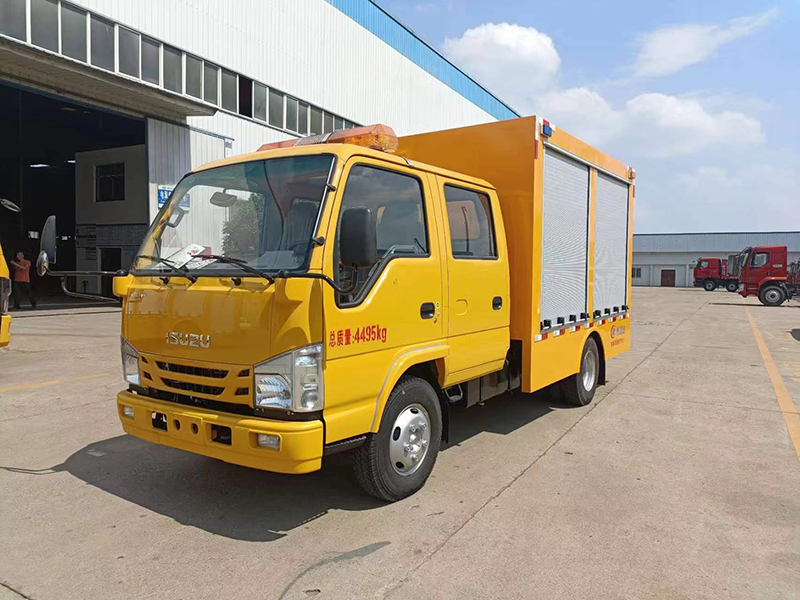 五十鈴雙排藍(lán)牌1000方救險車(chē)（便攜）