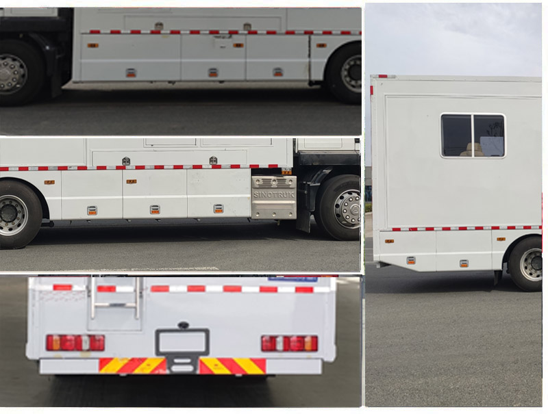 重汽汕德卡後雙橋指揮車(chē)