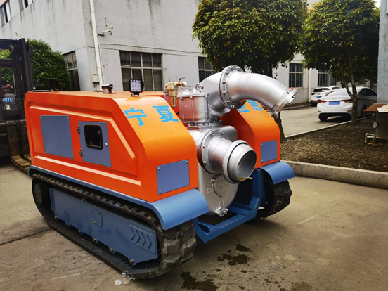 1000方自(zì)吸泵履帶式自(zì)行(xíng)走式柴油機(jī)移動泵車(chē)