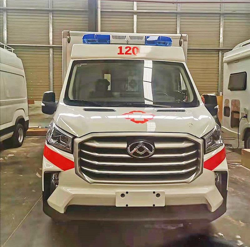 上(shàng)汽大(dà)通(tōng)長(cháng)軸方艙救護車(chē)